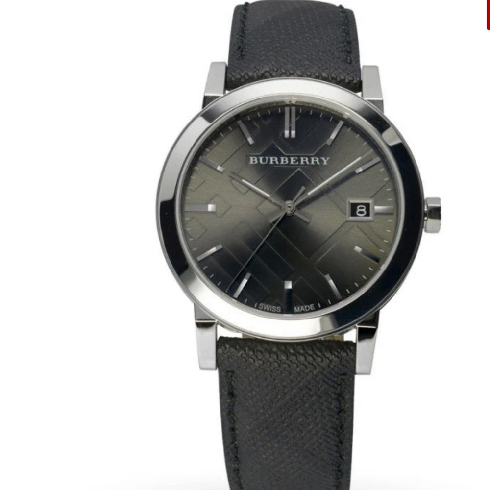 Burberry Black and Silver Watch
